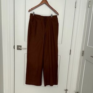 lululemon athletica Brown Wide Leg Pants